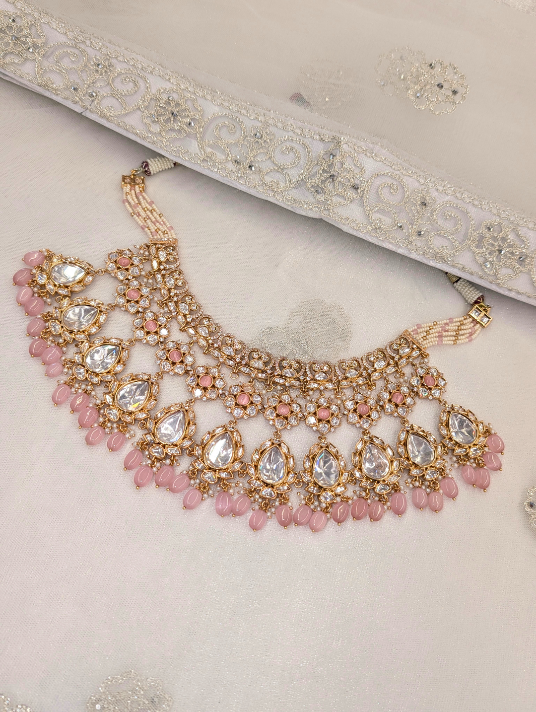 Aisha Pure Uncut Kundan Bridal Set