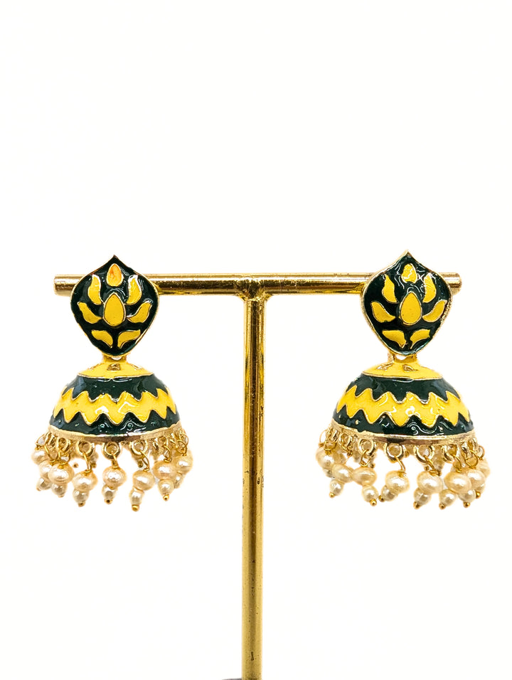 Mona Meenakari Earrings