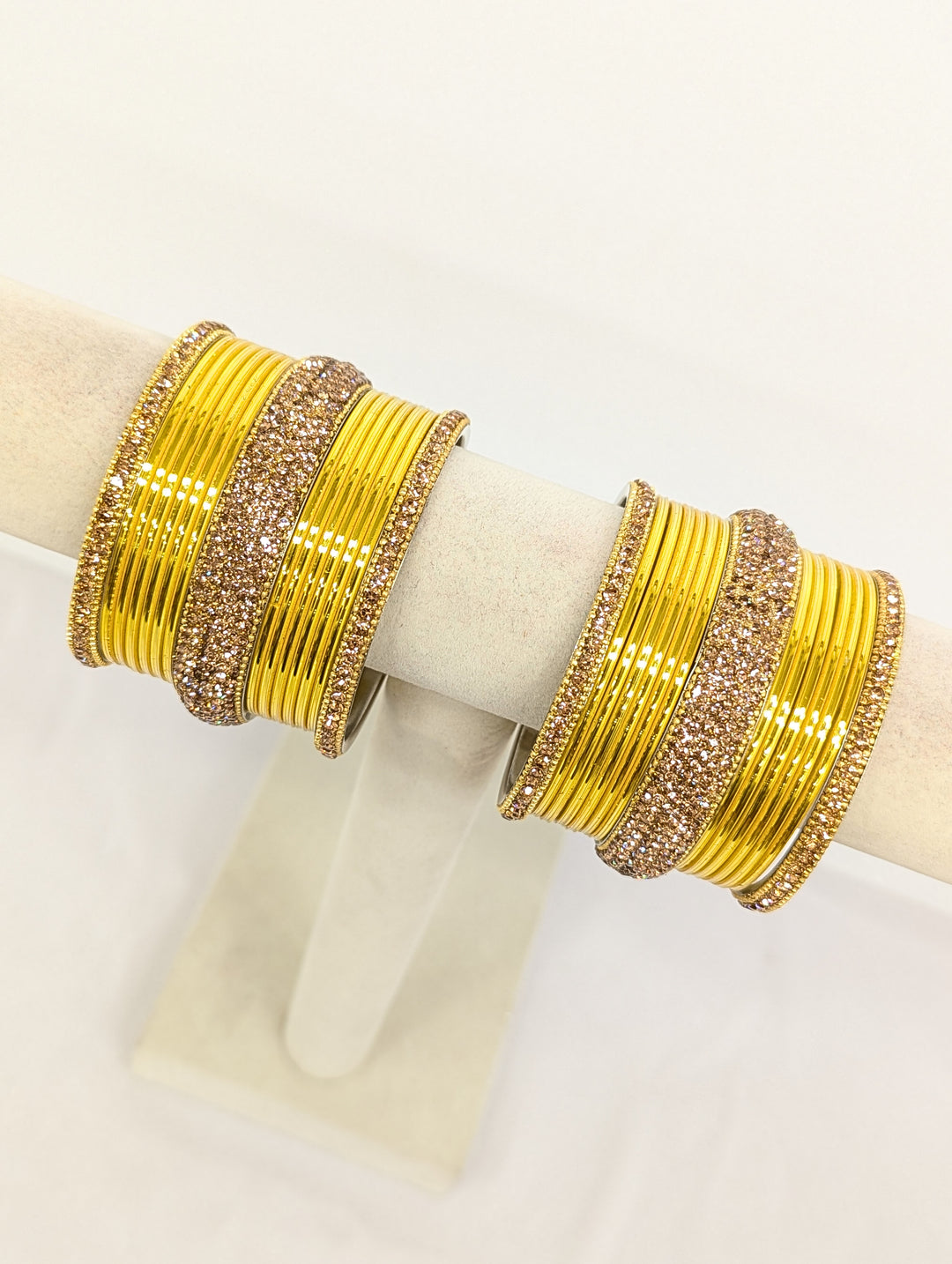 Kamini Stones Bangles  - 2 HAND SET