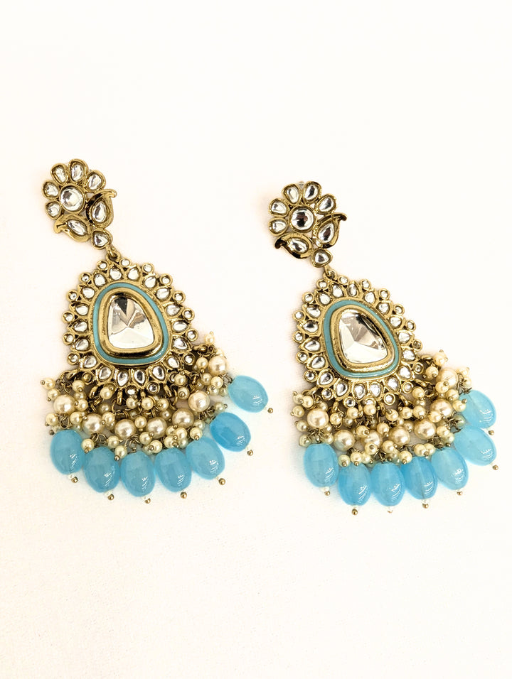 Anika Kundan Earrings