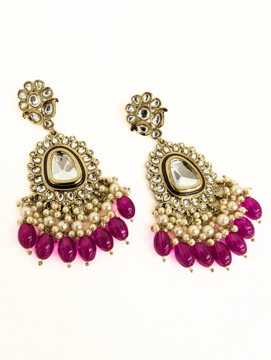 Anika Kundan Earrings