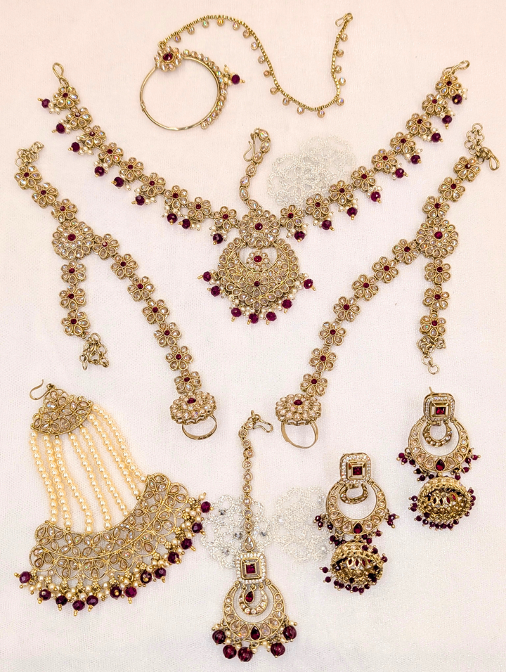 Kriti Polki Bridal Full Set