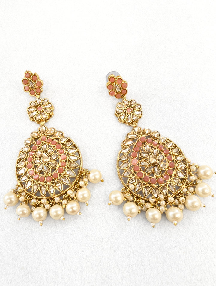 Maria Polki Earrings