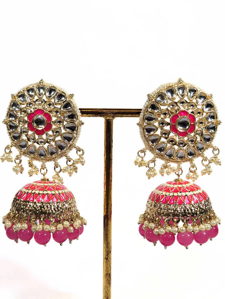 Shreya Kundan Earrings