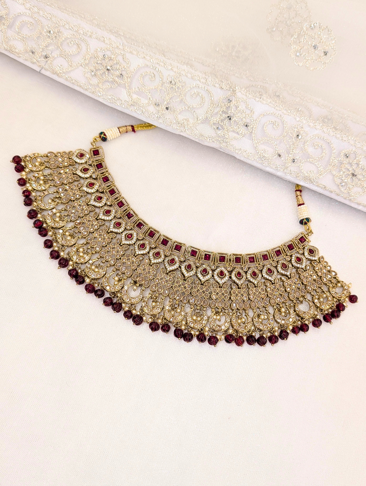 Kriti Polki Bridal Full Set