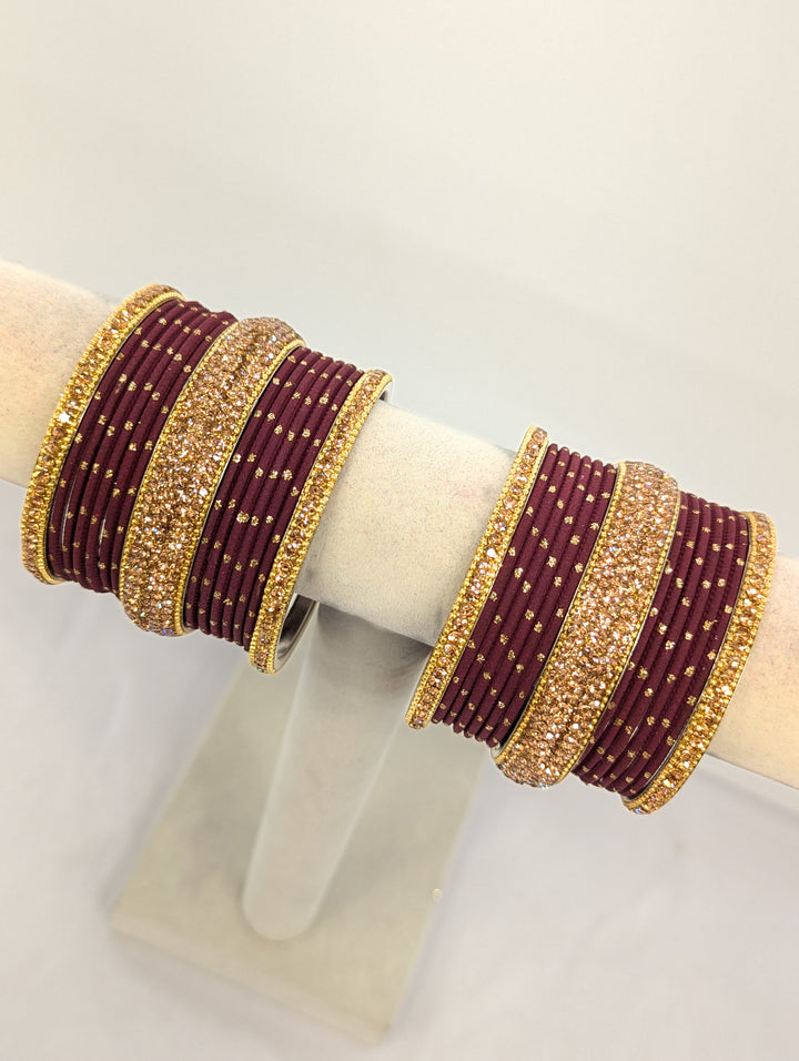 Navya Stones Bangles - 2 HANDSET