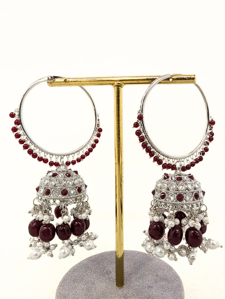 REENA POLKI JHUMKI EARRINGS