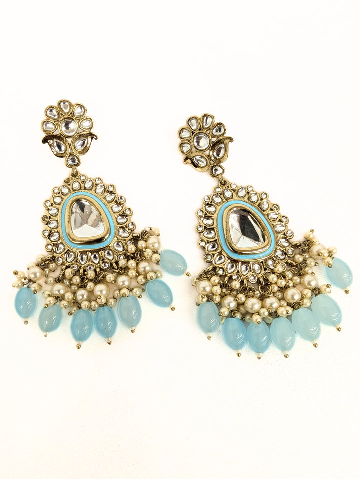 Anika Kundan Earrings