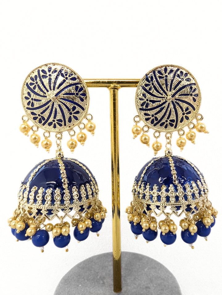 Yogita Meenakari Earrings