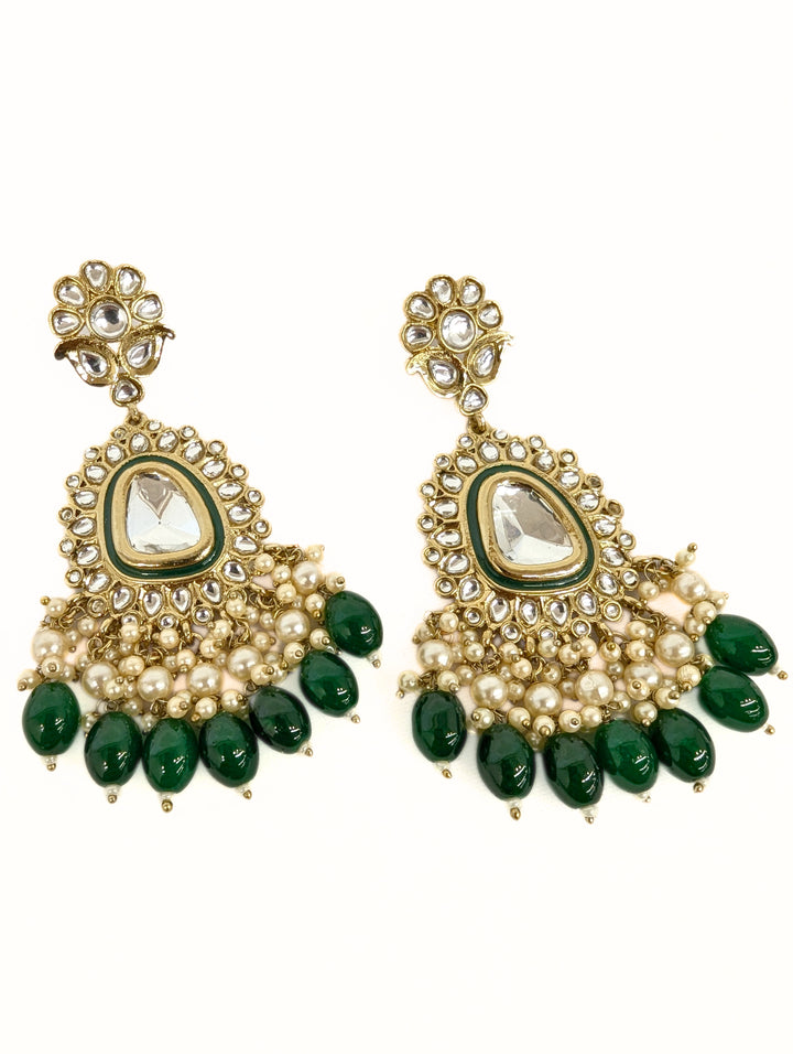 Anika Kundan Earrings