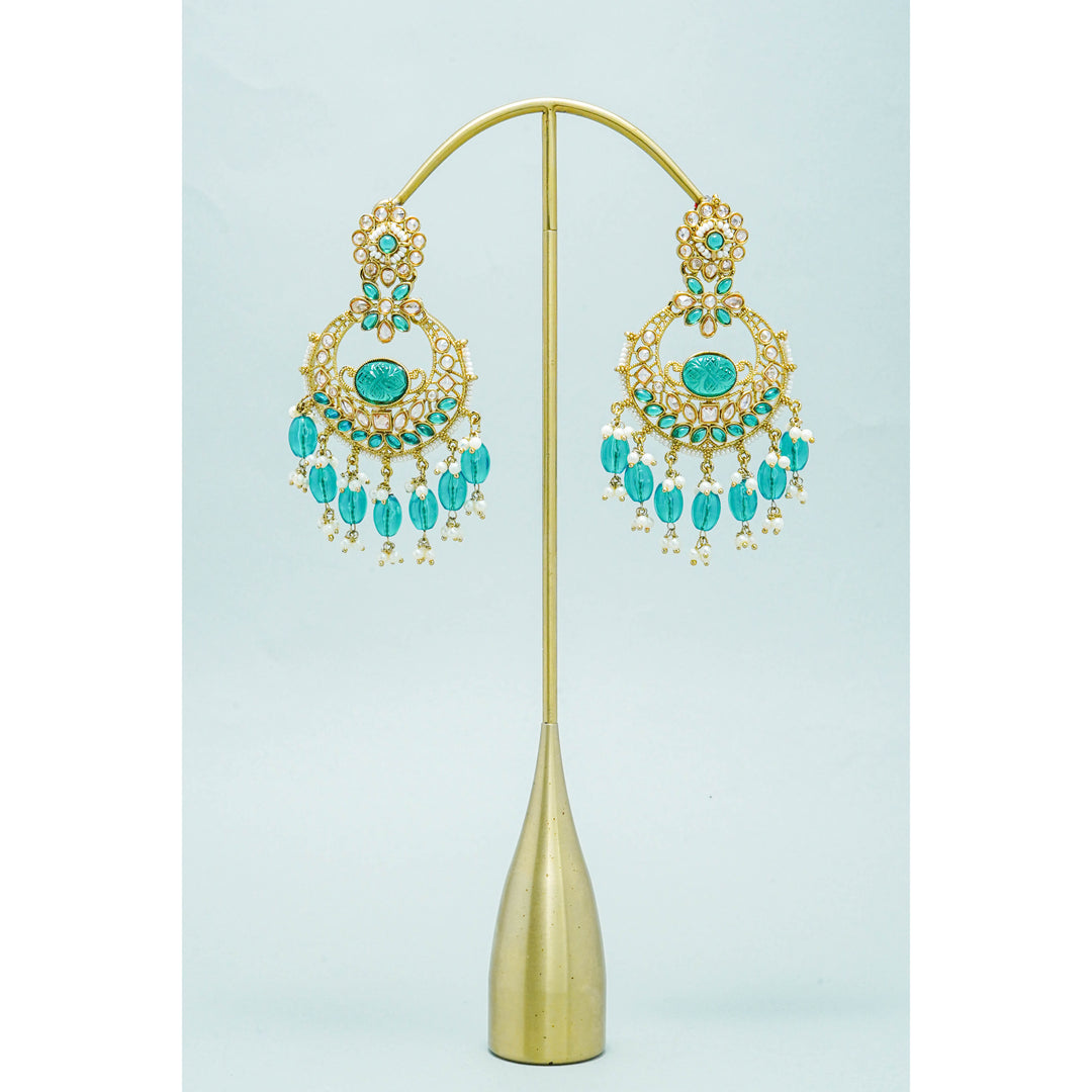 NANDINI POLKI EARRINGS