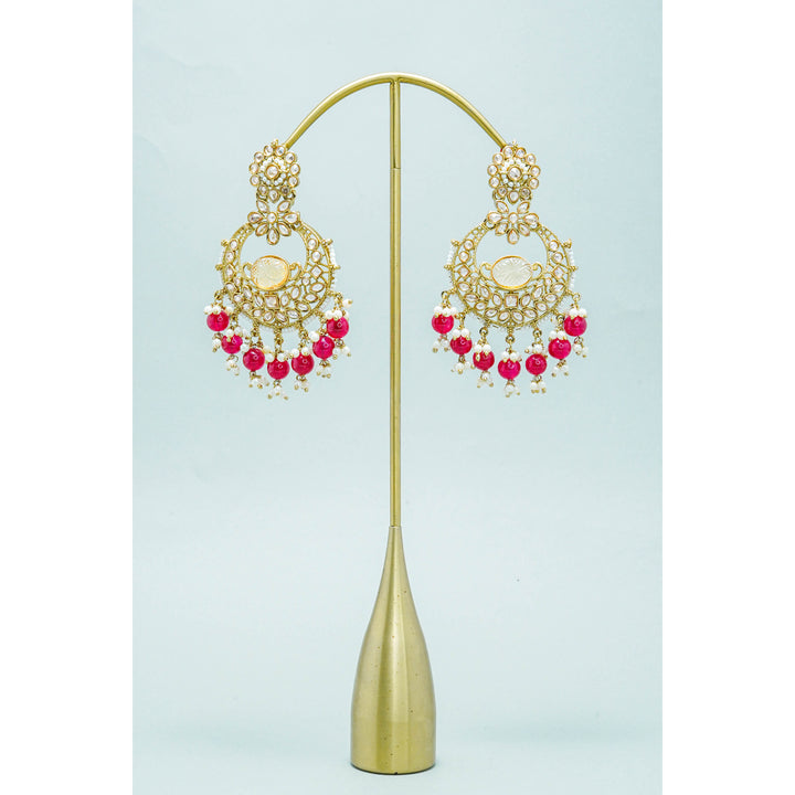 NANDINI POLKI EARRINGS