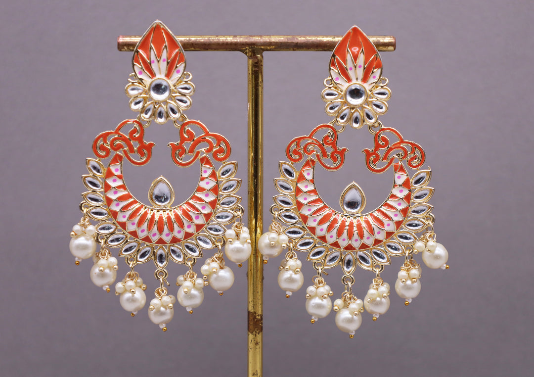 Eesha Meenakari Earrings