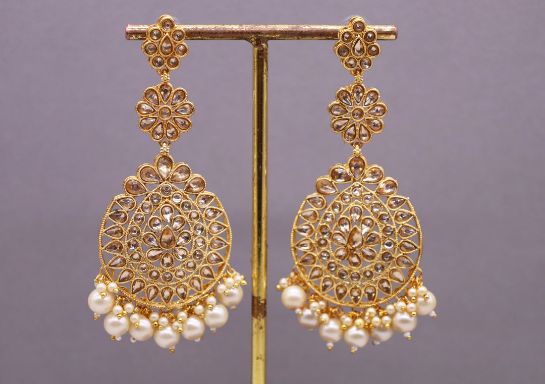 Maria Polki Earrings