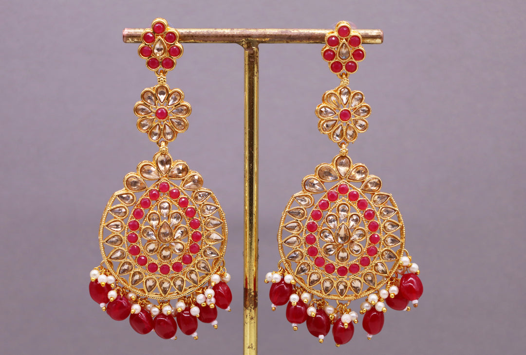 Maria Polki Earrings