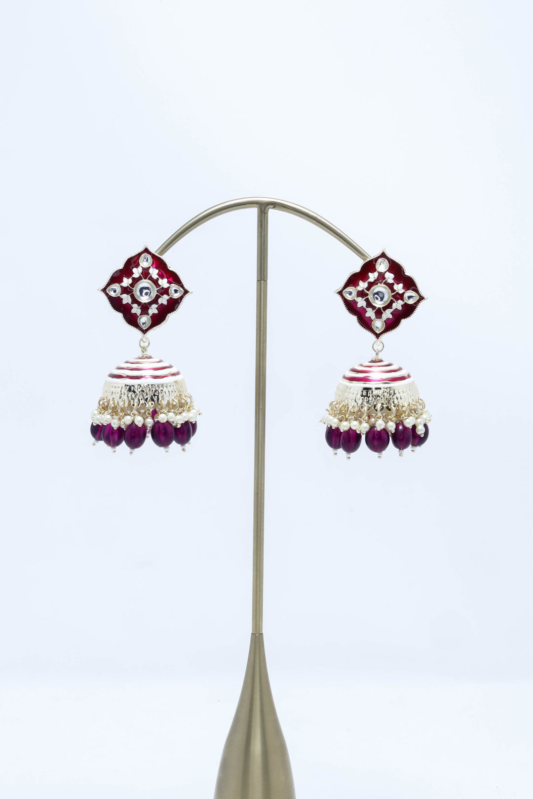 Nisha Meenakari Earrings