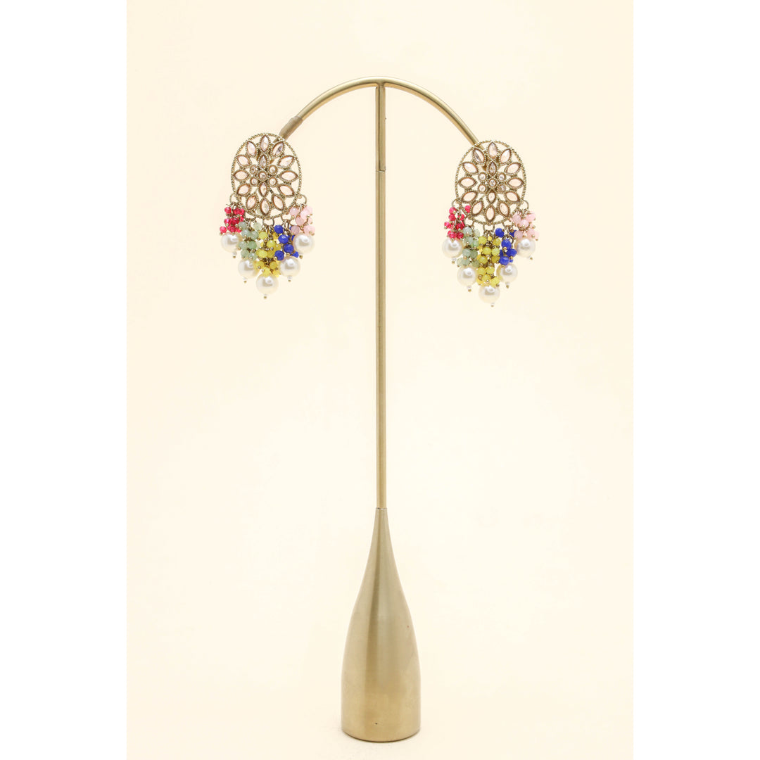 KAVYA POLKI EARRINGS