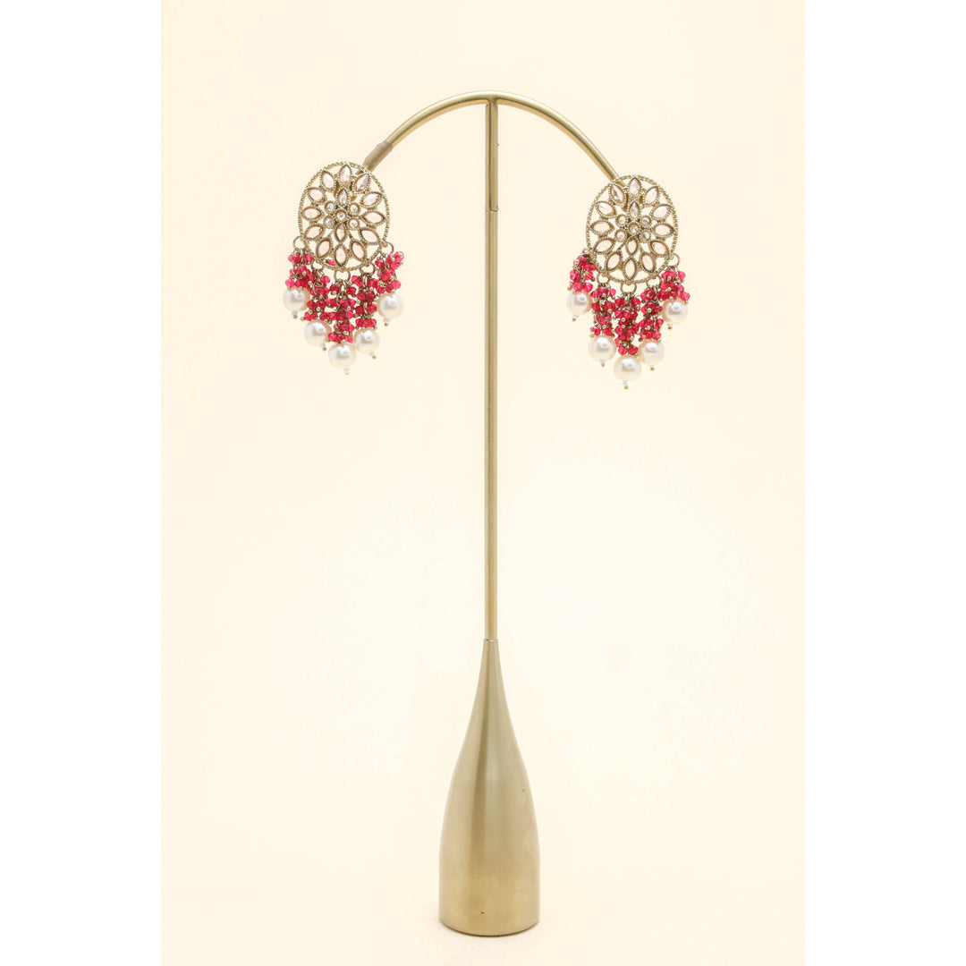 KAVYA POLKI EARRINGS