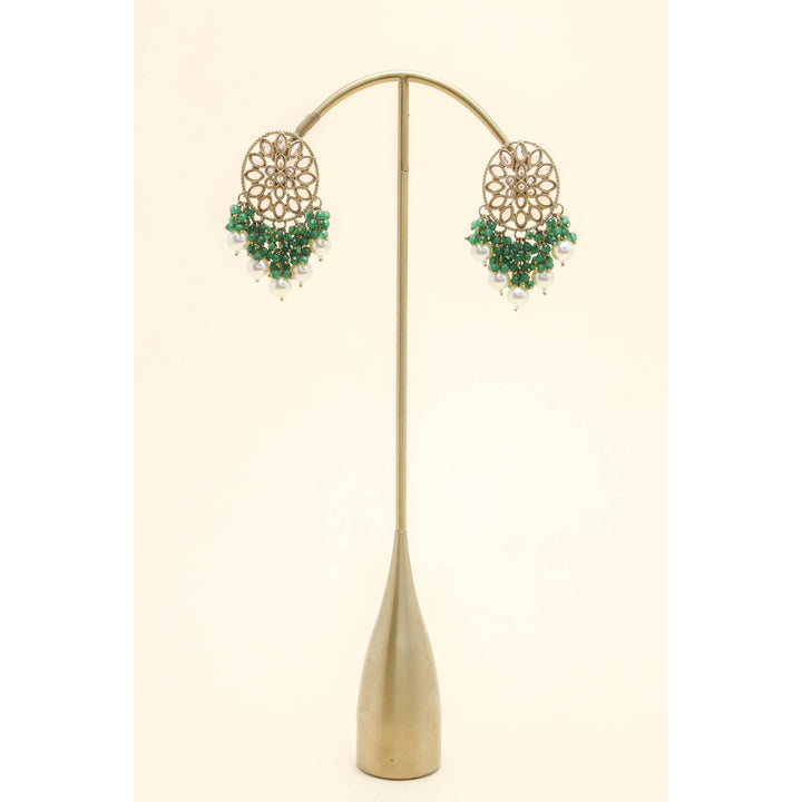 KAVYA POLKI EARRINGS