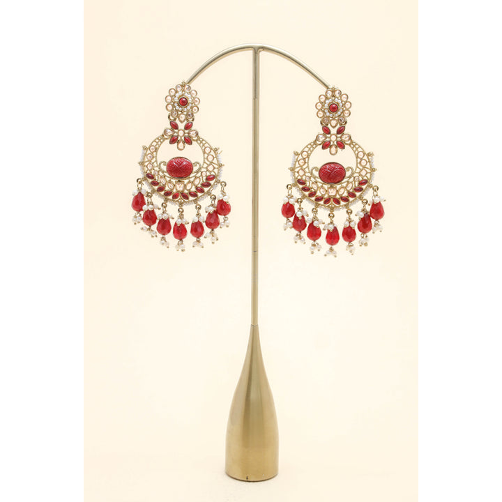 NANDINI POLKI EARRINGS