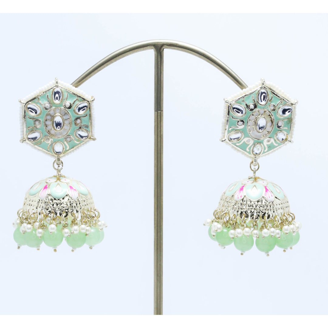 Kaira Meenakari Earrings