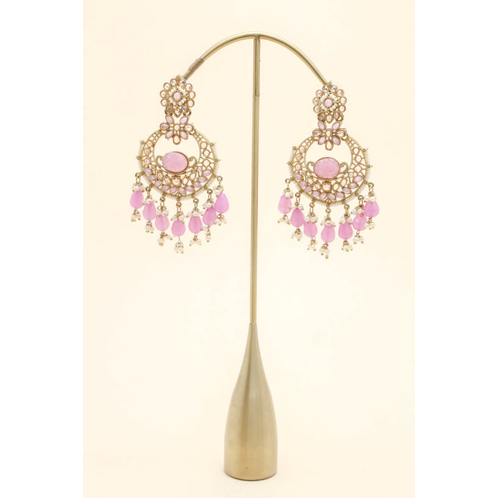 NANDINI POLKI EARRINGS