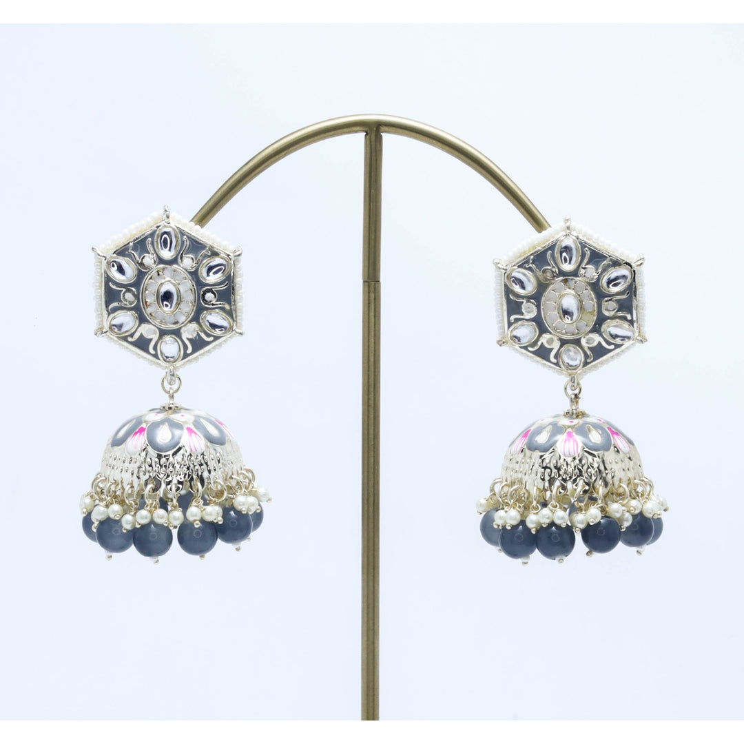 Kaira Meenakari Earrings