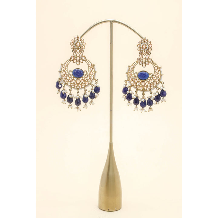 NANDINI POLKI EARRINGS