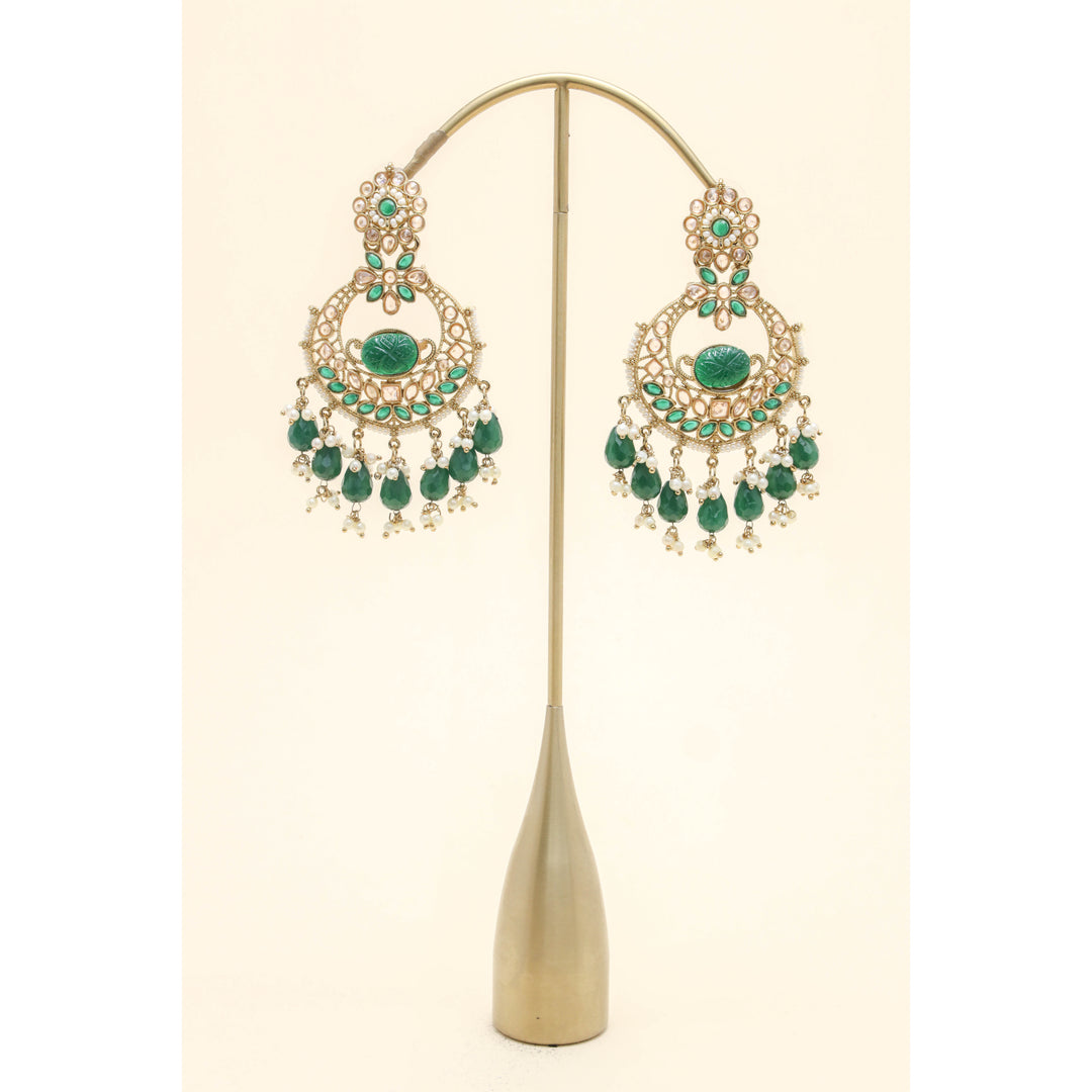 NANDINI POLKI EARRINGS