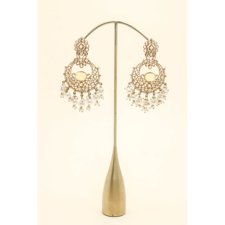 NANDINI POLKI EARRINGS