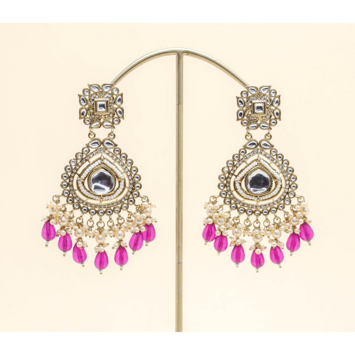 Tanya Kundan Earrings