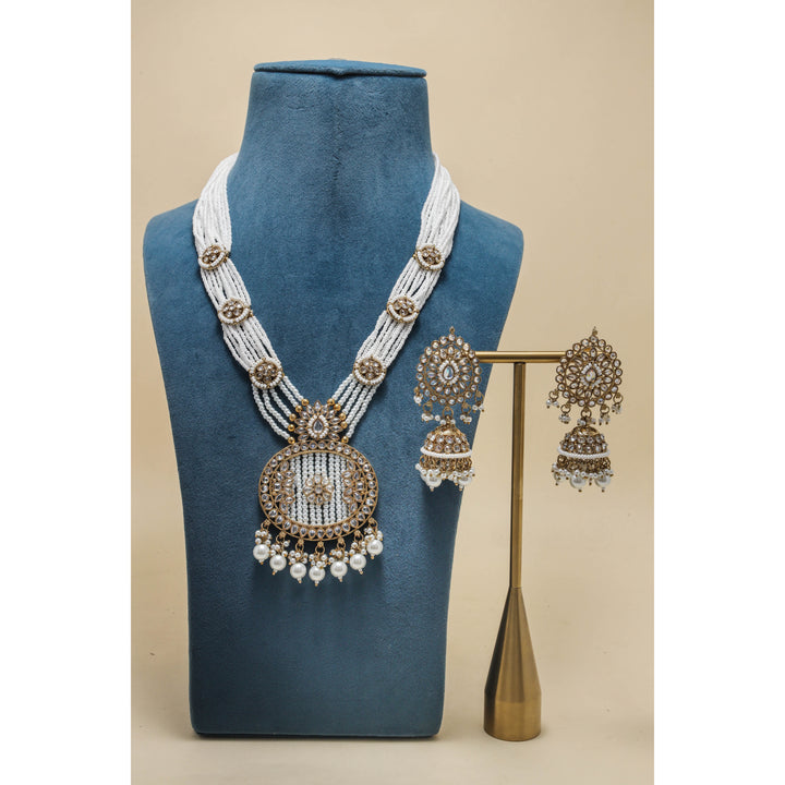 SHAGUN POLKI MALA SET