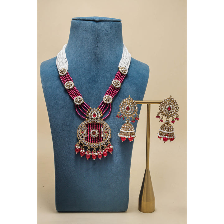 SHAGUN POLKI MALA SET