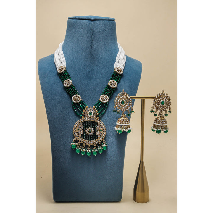 SHAGUN POLKI MALA SET