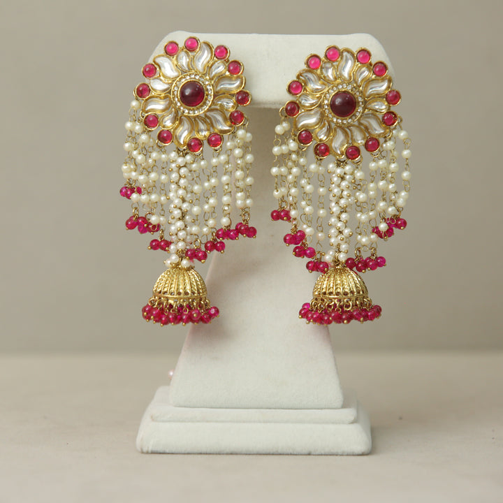 Aria Kundan Earrings