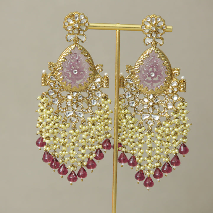 Aaradhya Kundan Earrings