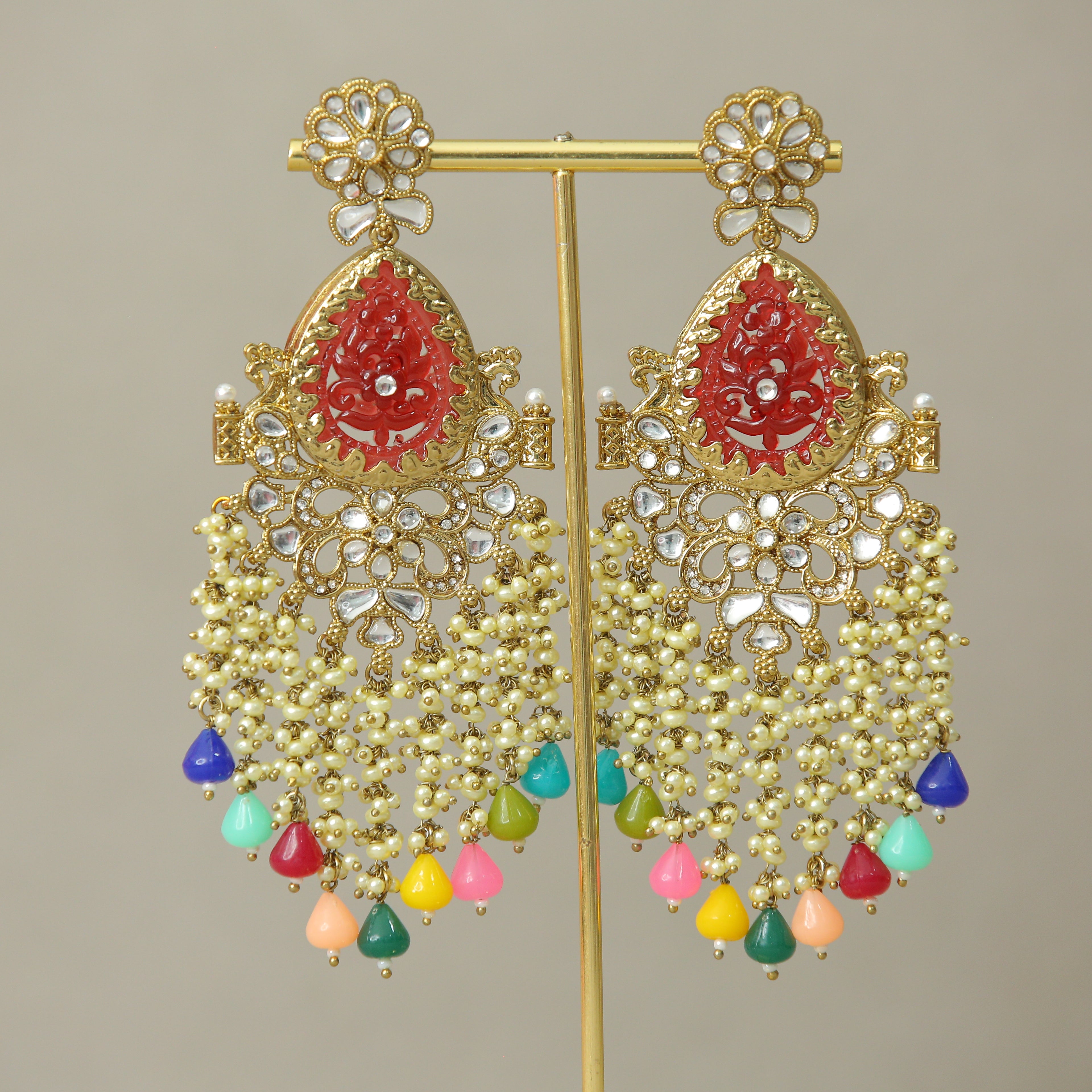 Aaradhya Kundan Earrings