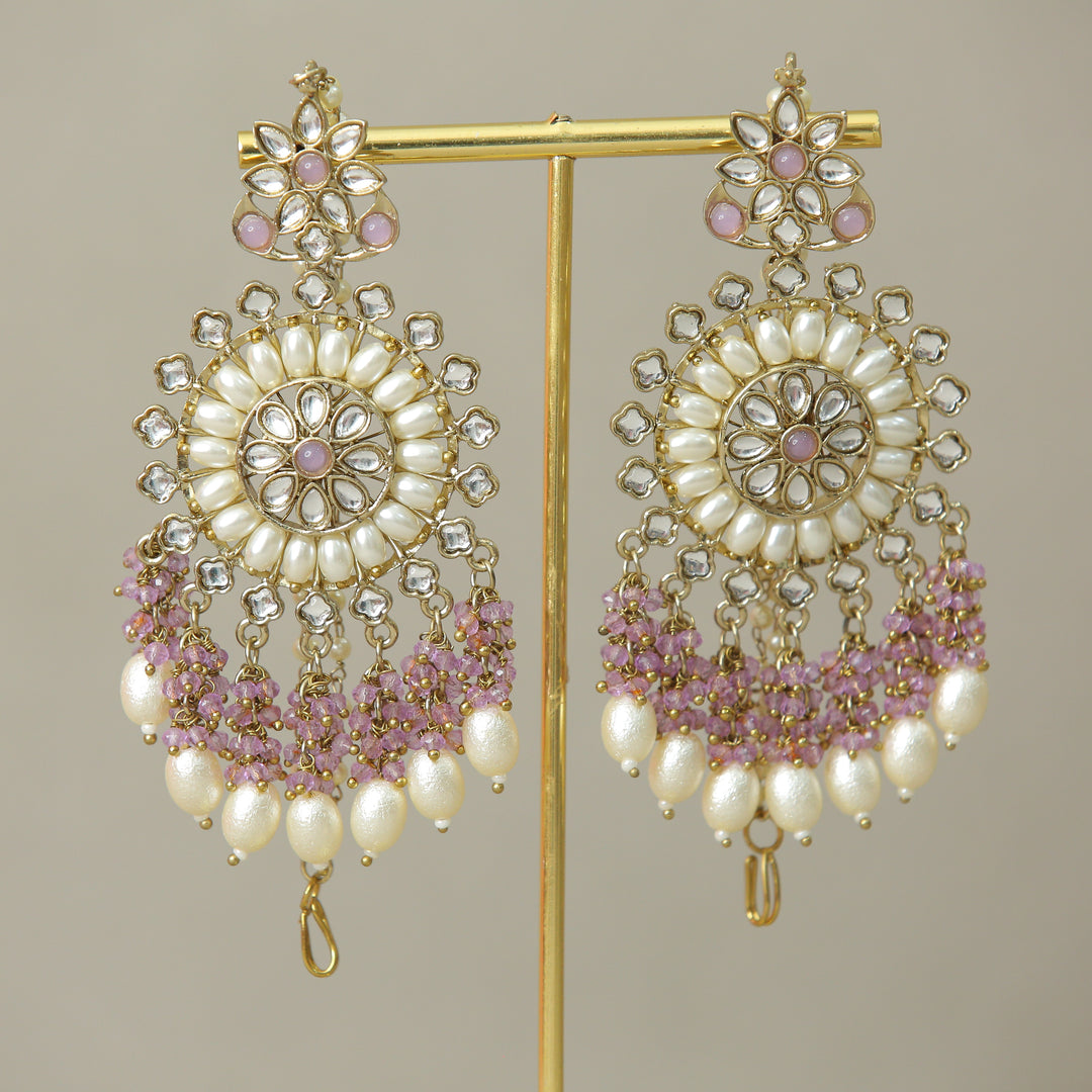 Ahana Kundan Earrings