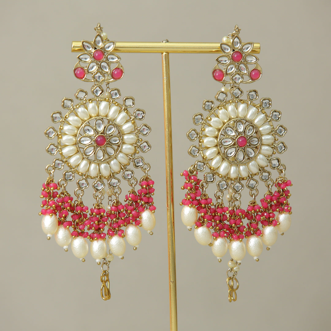 Ahana Kundan Earrings