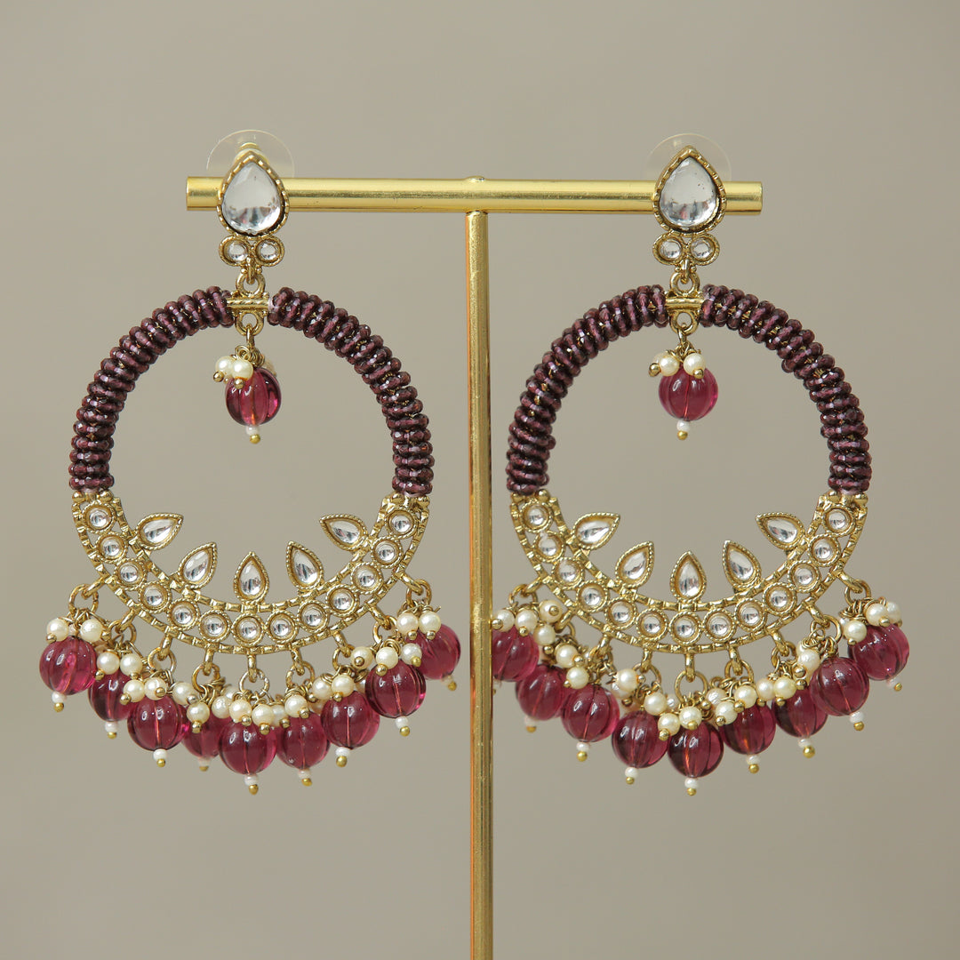 Akshara Kundan Earrings