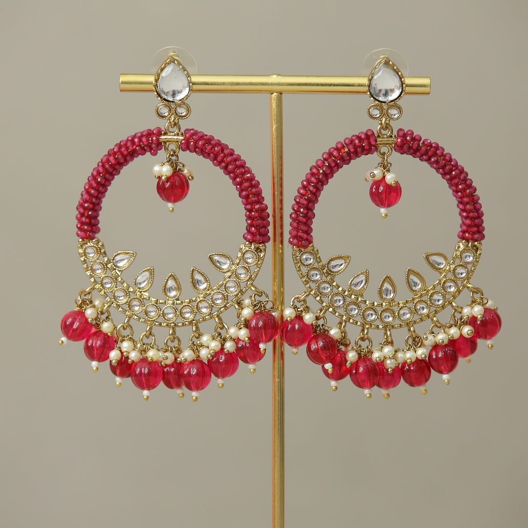 Akshara Kundan Earrings