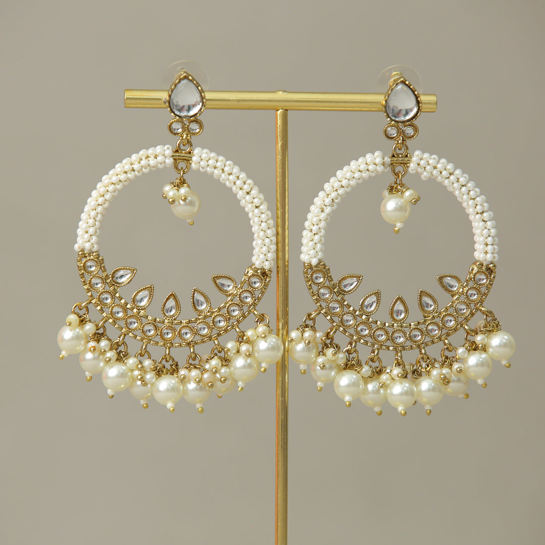 Akshara Kundan Earrings