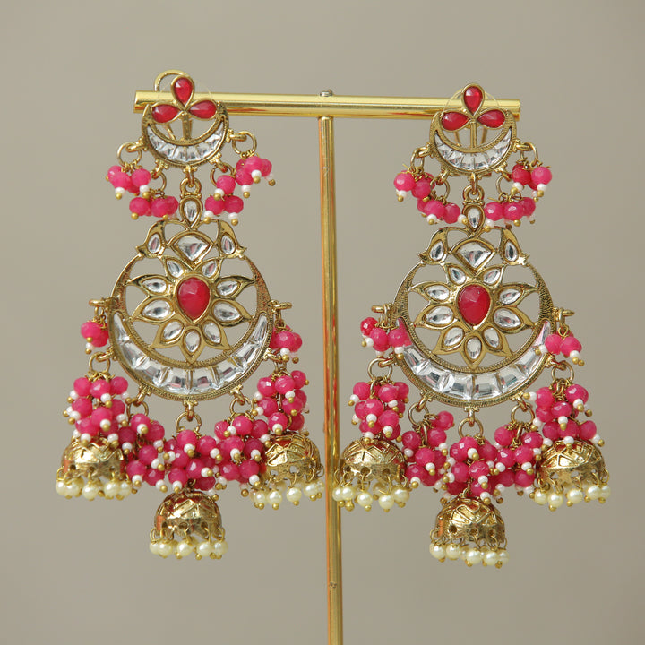 Amara Kundan Earrings