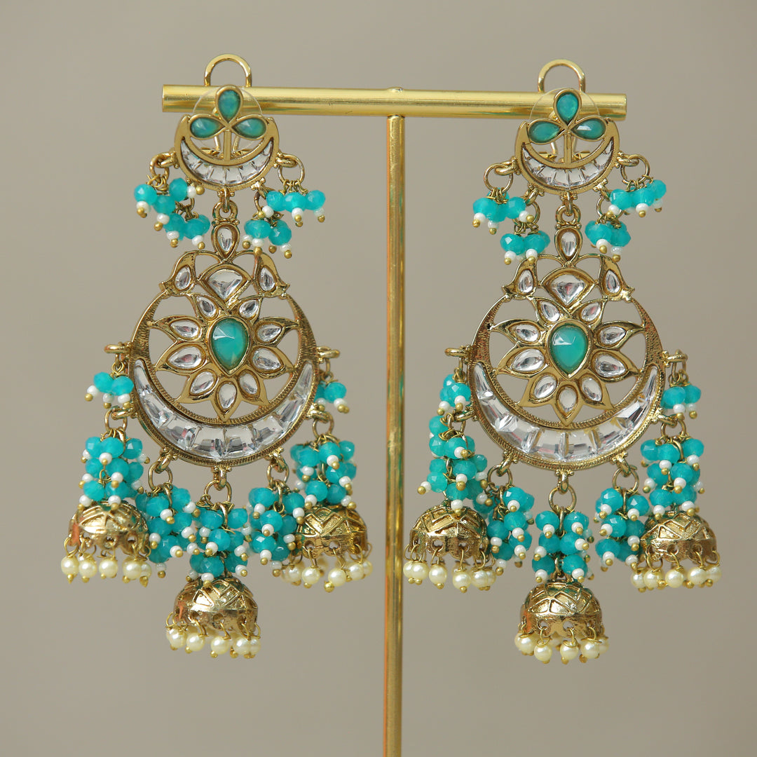 Amara Kundan Earrings