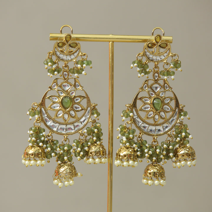 Amara Kundan Earrings