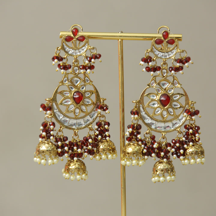 Amara Kundan Earrings