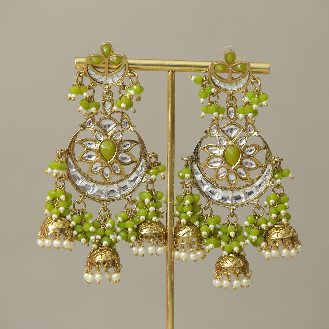 Amara Kundan Earrings