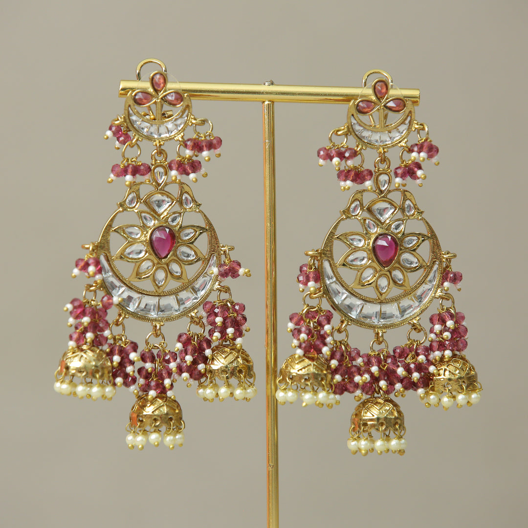 Amara Kundan Earrings