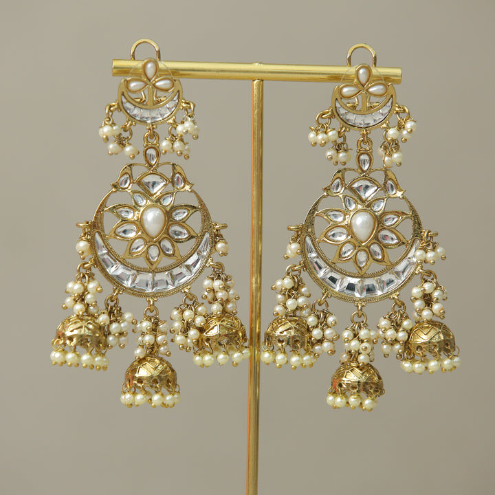 Amara Kundan Earrings