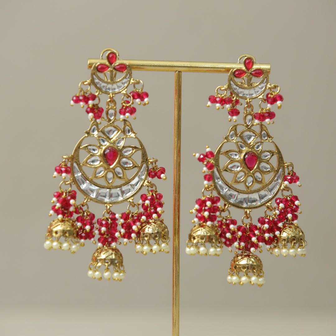 Amara Kundan Earrings